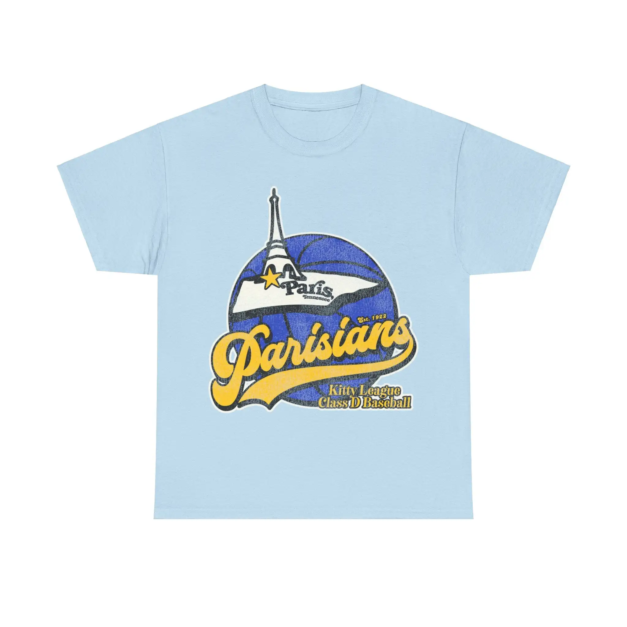 Paris Parisians Basketball Team Nostalgic Retro T-shirt