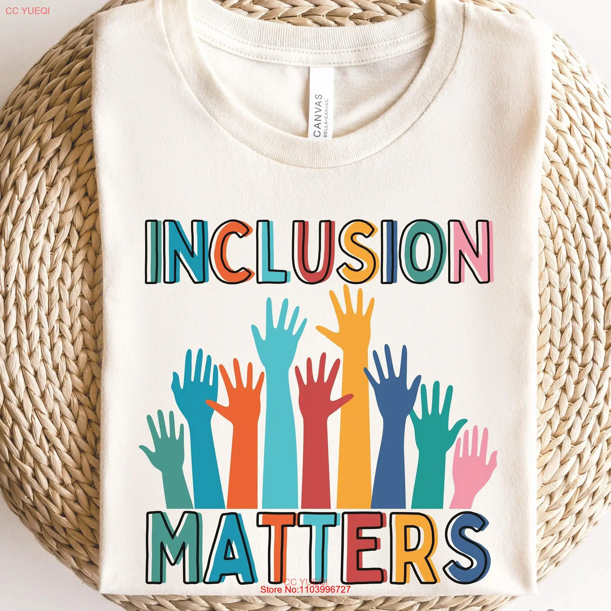 disability pride month shirt Choose to Include T Inclusion Matters Special Education Teacher Neurodiversity tee Autism