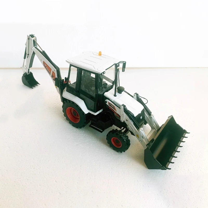 Odlewany model koparki Bobcat B760 w skali 1:25, wózek widłowy, model inżynieryjny ze stopu, kolekcja, pamiątka, prezent.