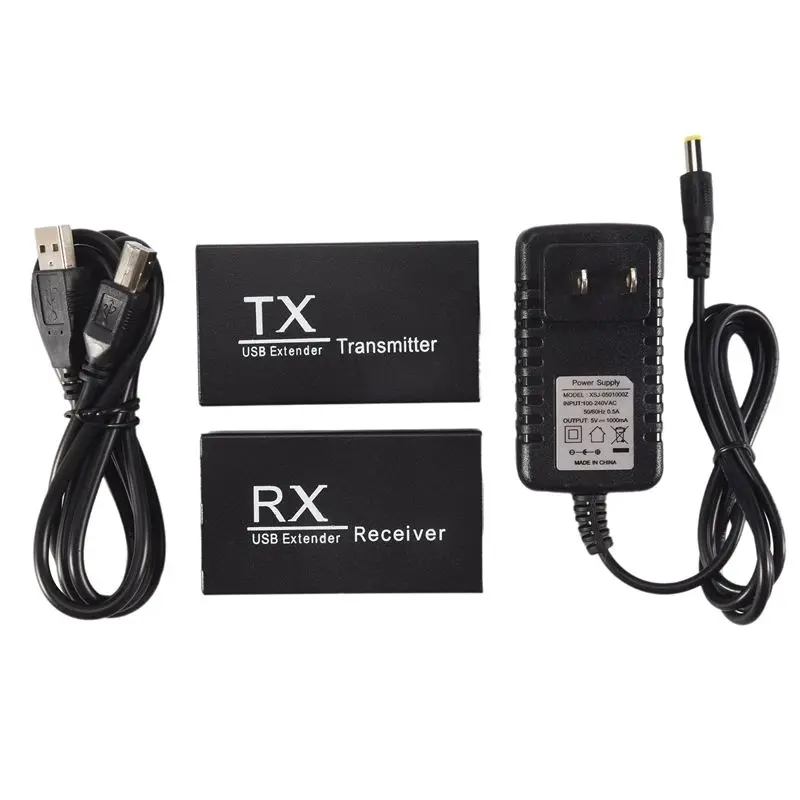 Superior-120M USB Extender 4 Port USB1.1 Hub Extender Over RJ45 Ethernet USB UTP Extension Transmitter Receiver