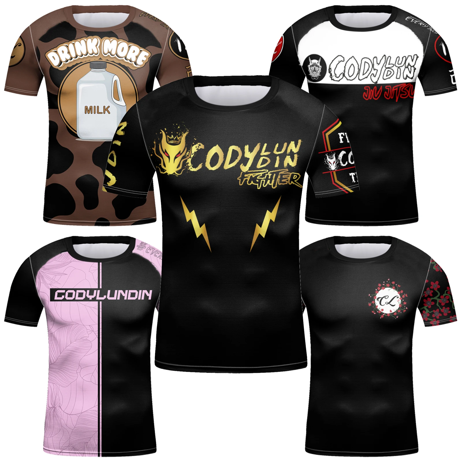 Gorący bubel dziecięcy MMA koszulka do pływania z krótkim rękawem kamizelka Rashguard odporna Rashie Surfing boks UPF 50+ dzieci bjj rashguard Tees