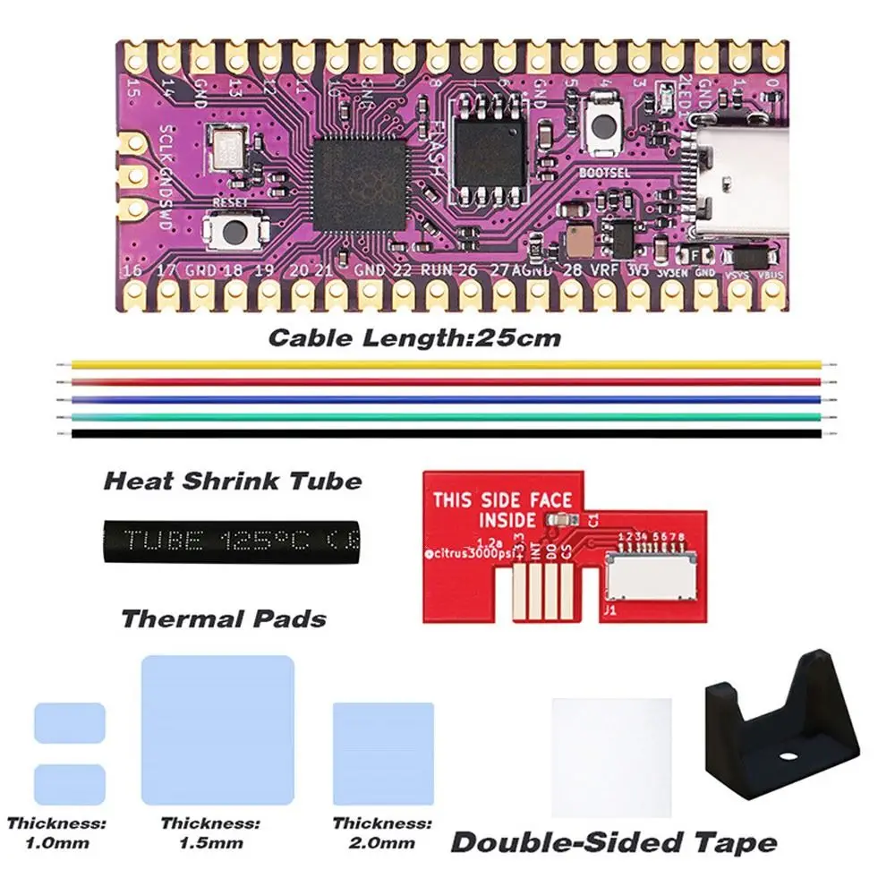 Placa de desarrollo de repuesto Modchip, adaptador Pico boot SD2SP2 para lector NGC, placa madre para Nintendo | GameCube | Raspberry Pi