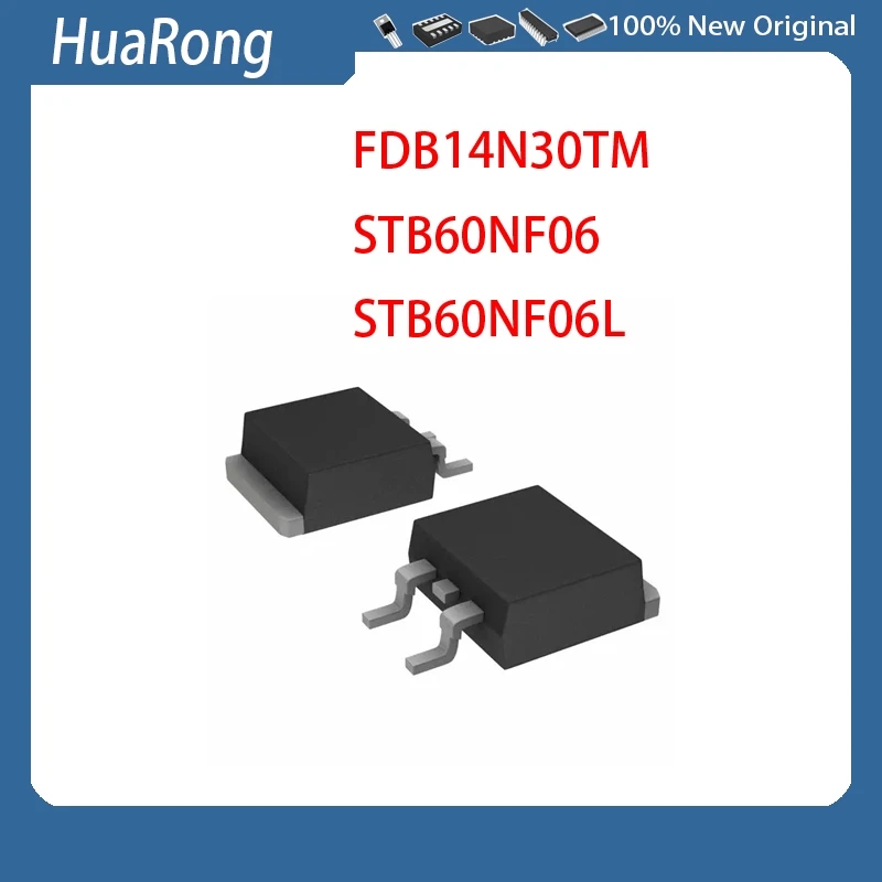 New 20PCS/LOT     FDB14N30TM    FDB14N30   FDB 14N30    B60NF06    B60NF06L    STB60NF06    STB60NF06L     TO-263-2