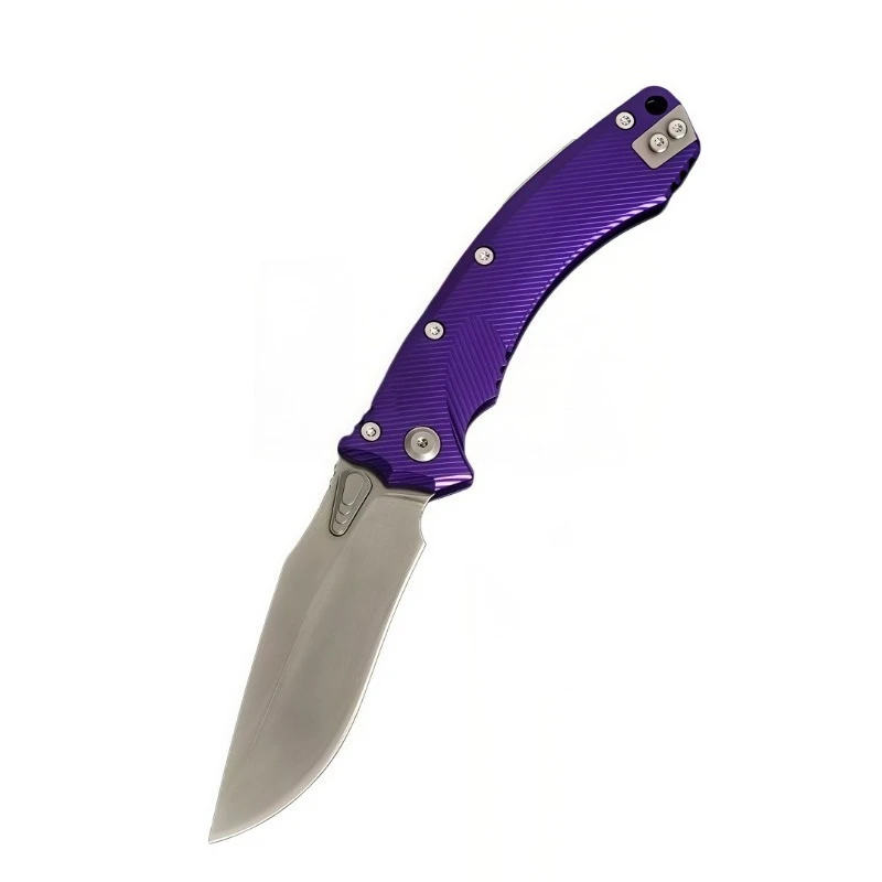 

M390 Foldable Outdoor Camping Knife with Aluminum Alloy Handle, Portable and Practical Fruit Knife EDC Tools