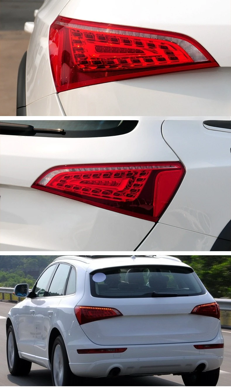 For Audi Q5 2010-2012 LED car taillights -2pcs - high-temperature resistant exterior modification accessories