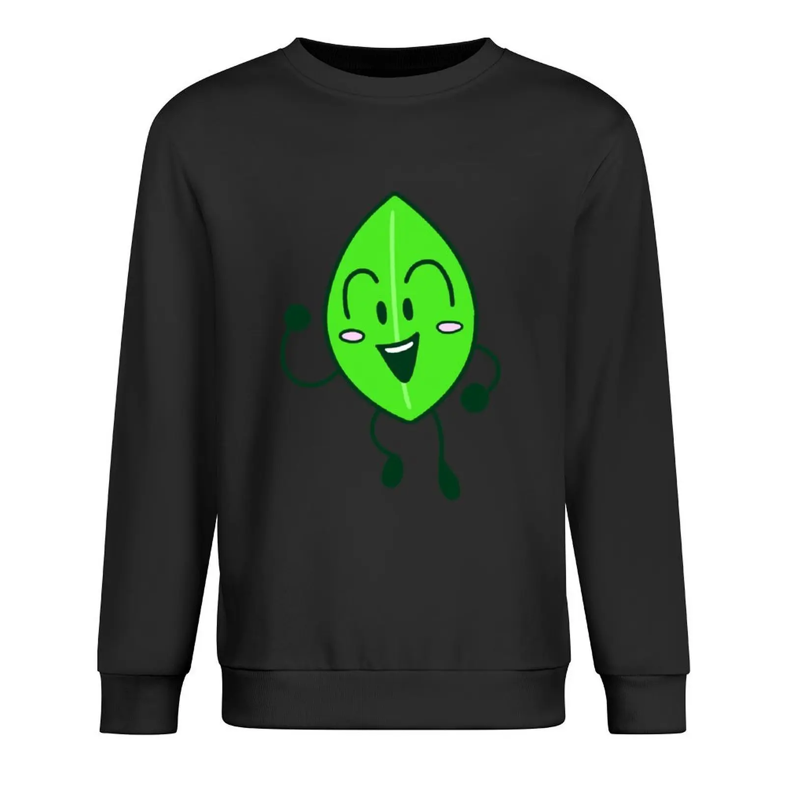 

BFDI Leafy Pullover tracksuit men korean style clothes men's sweat-shirt set anime clothing sweatshirt