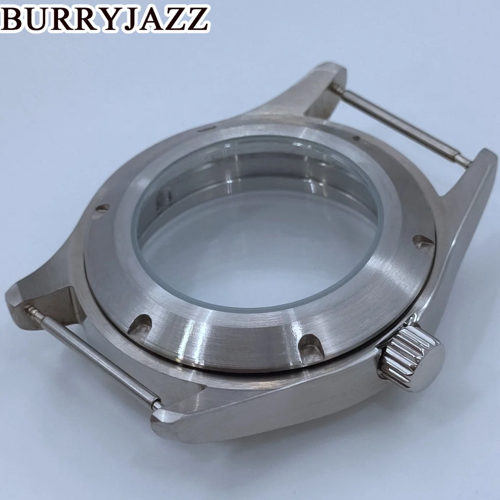 BURRYJAZZ 36mm 39mm NH35 NH36 NH34 NH38 NH39 NH70 NH72 ETA2824 PT5000 Watch Case Waterproof Sapphire Glass Stainless Stell