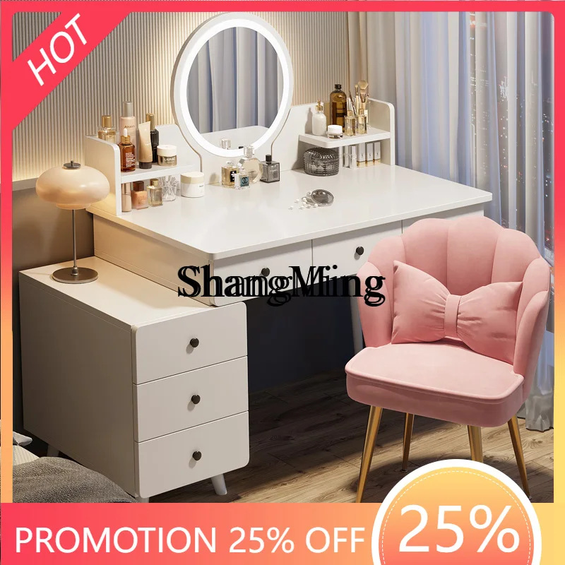 

FGdresser bedroom simple modern new makeup table high sense master bedroom dressing table storage chest integrated