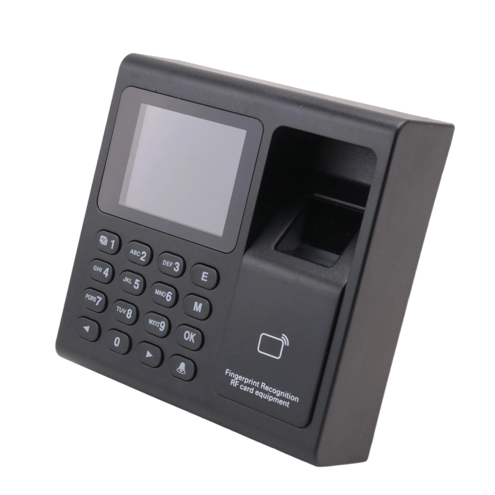 machine-de-pointage-des-heures-a52t-avec-lecteur-d'empreintes-digitales-mot-de-passe-rfid-et-fonction-de-poinconnage-pin-tout-en-un-facile-a-utiliser-pour-les-employes