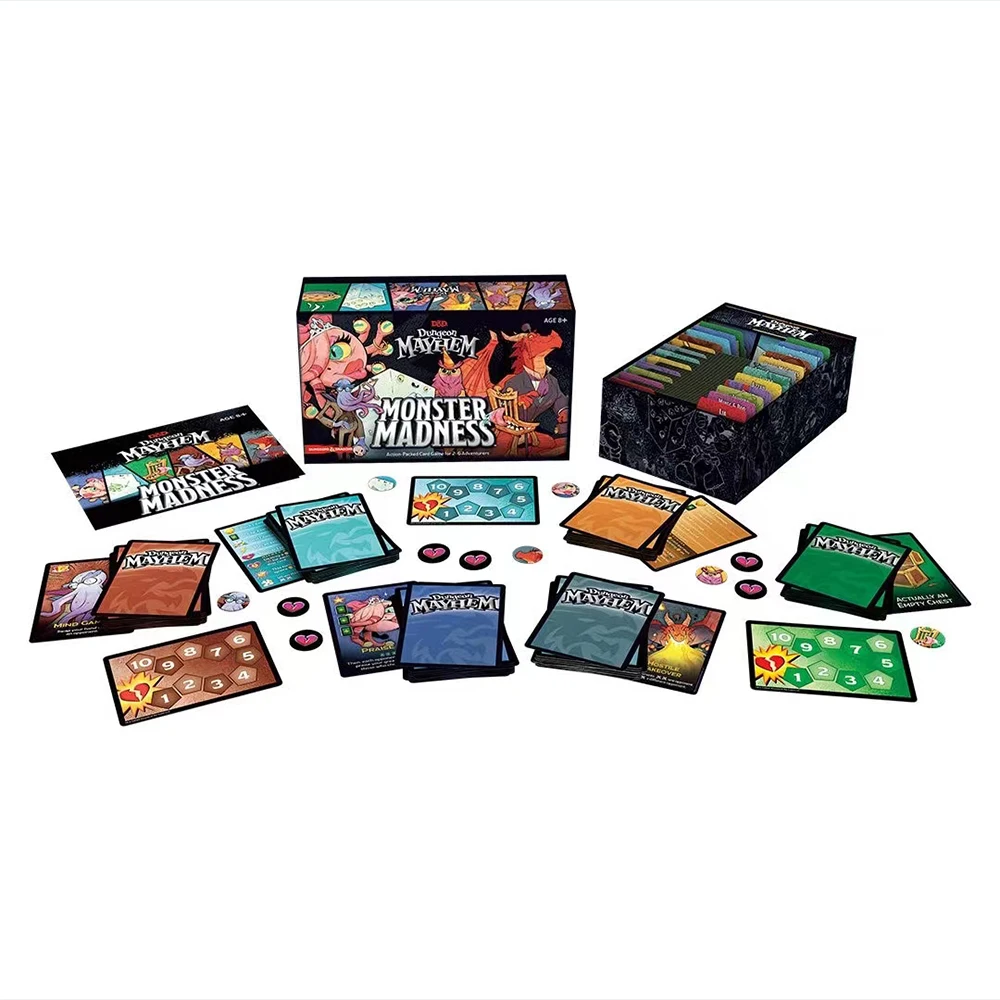 Dungeons & Dragons Dungeons Chaos Card Game: Crazy Monsters