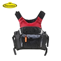 Daiseanuo Genuine CE ISO12402-5 Certified Adult Fishing Life Vest Drifting Boating Kayaking Survival Safety Jacket Water Sport