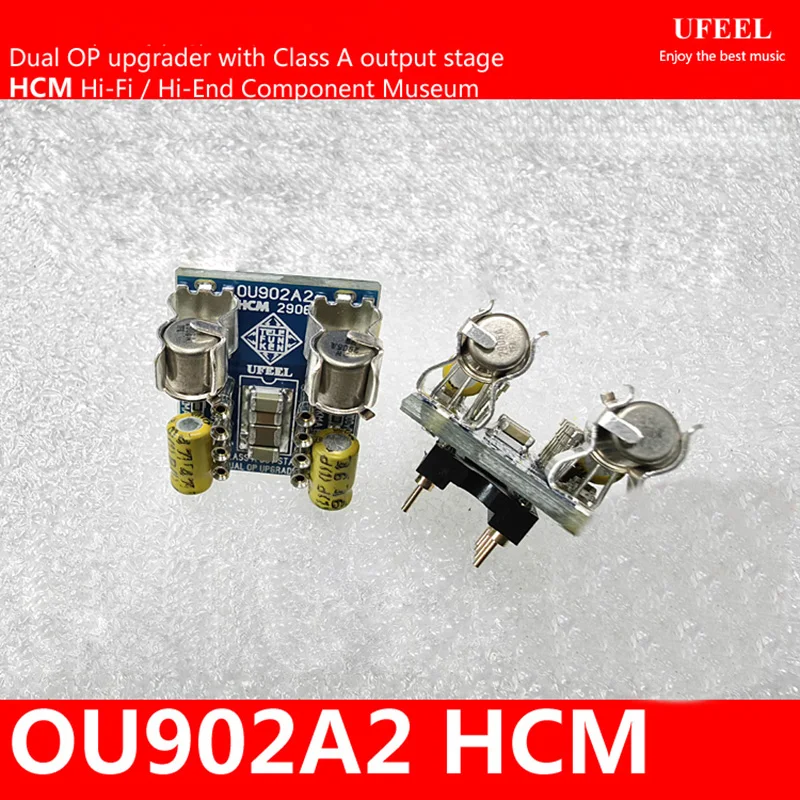 ​ ​ Scheda di aggiornamento op-amp pura classe A single-ended Adattatore per prese IC OU901A/OU902A Buffer audiophile HiFi Uscita a bassa impedenza