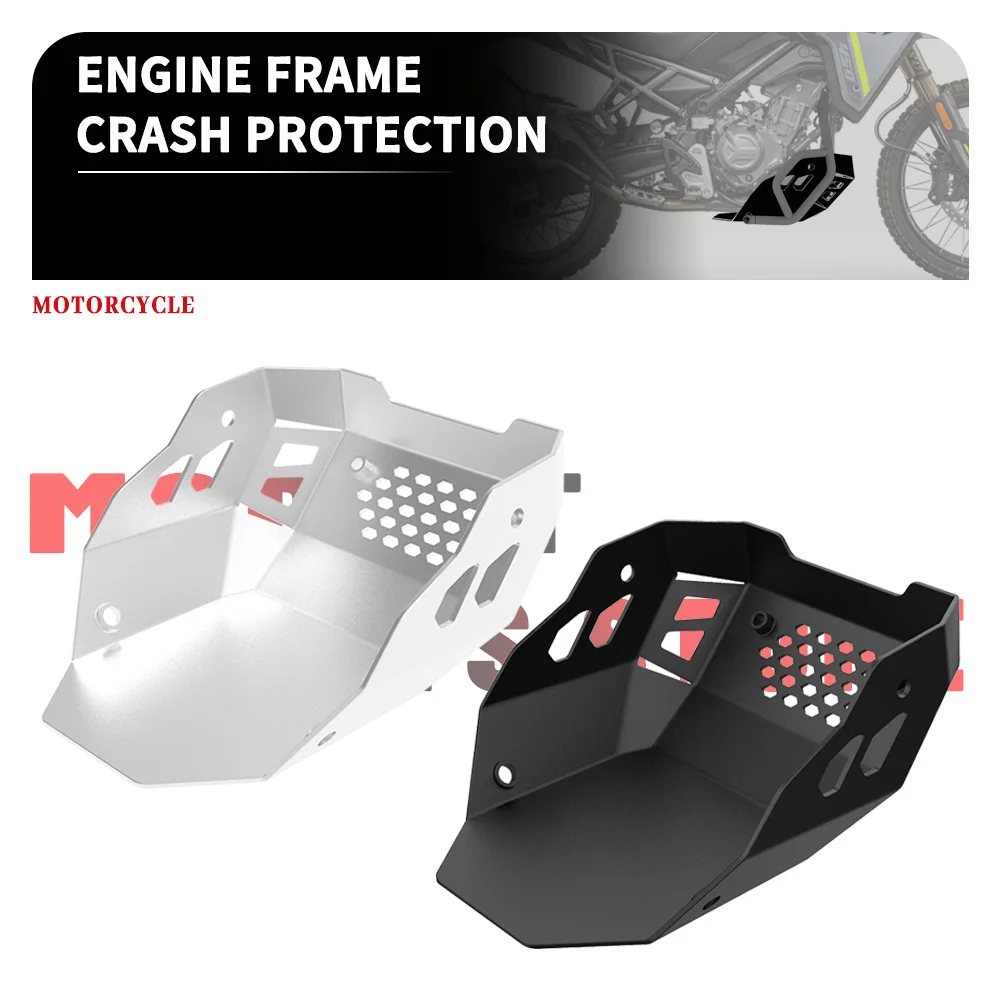 

For CFMOTO 450MT Ibex 450 2024-2026 Engine Frame Crash Protector Kit Cover Engine Frame Crash Protection and Engine Skidplate