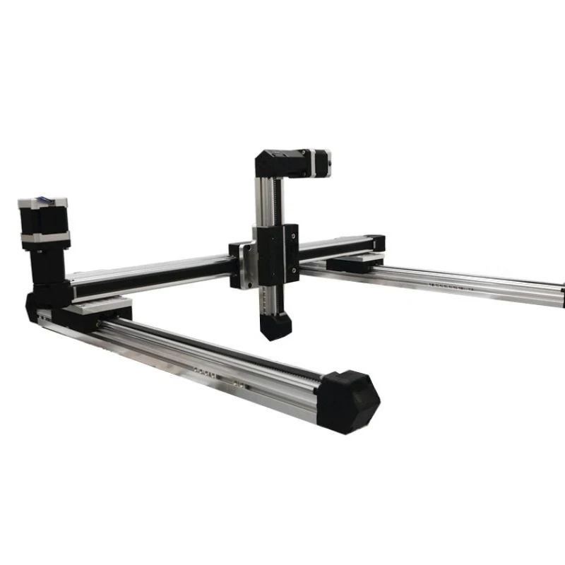 Double-axis core timing belt module XYZ three-axis multi-axis cross gantry cantilever robot slide module