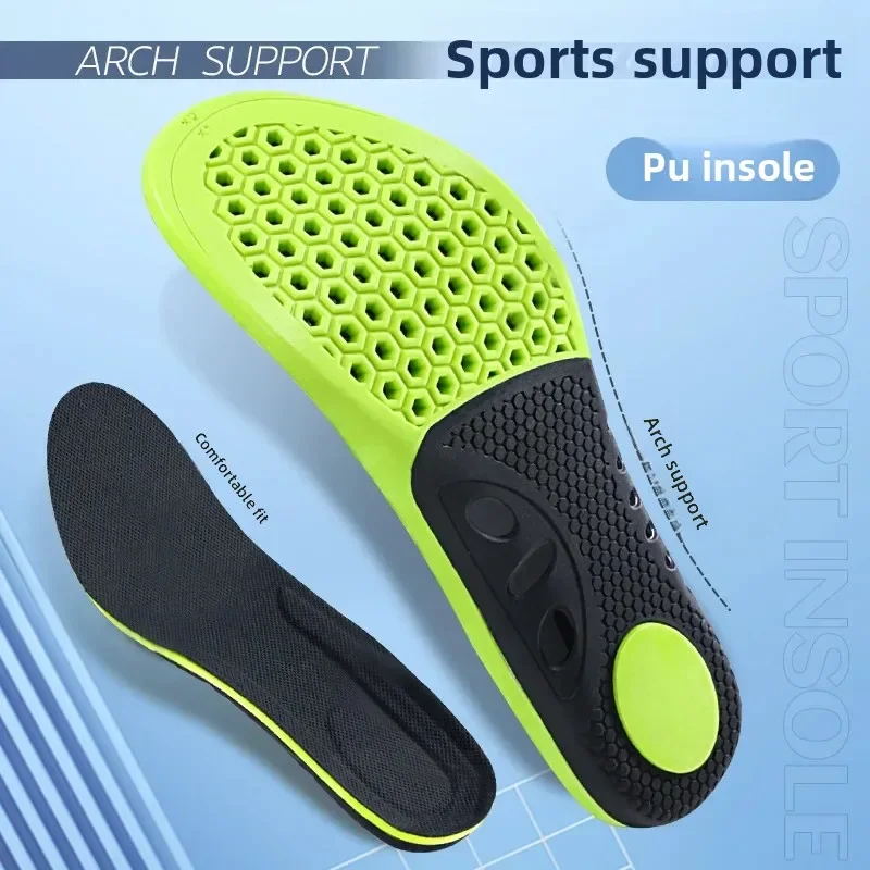 Unisex Insoles Support Shock Absorption Cushioning Sports Comfort Inserts Breathable Shoe Inner Soles for Running Hiking Working