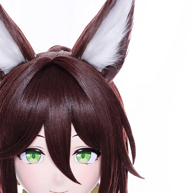 Personalizowane Pełne Opaski na Głowę z Zamkiem Żywiczny Cosplay Crossdress Lalka BJD Maski Japońskie Animego Postać Cosplay Unisex Maski Kigurumi