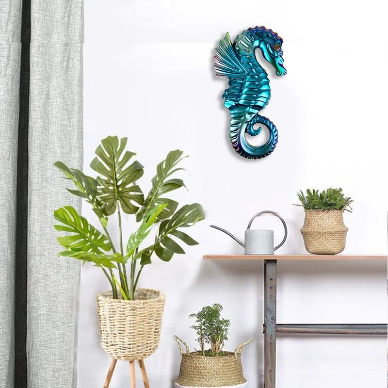 Seahorse Epoxy Mold for Wall Decoration, Silicone Mold, Pendant, Semi-Three-Dimensional