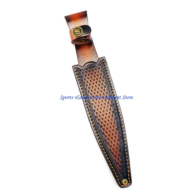 G7NF Practical Leather Cutter Cover Flexible Cutter Pouches Leather Sheath Storage Bag Suitable for Small Outdoor Tool
