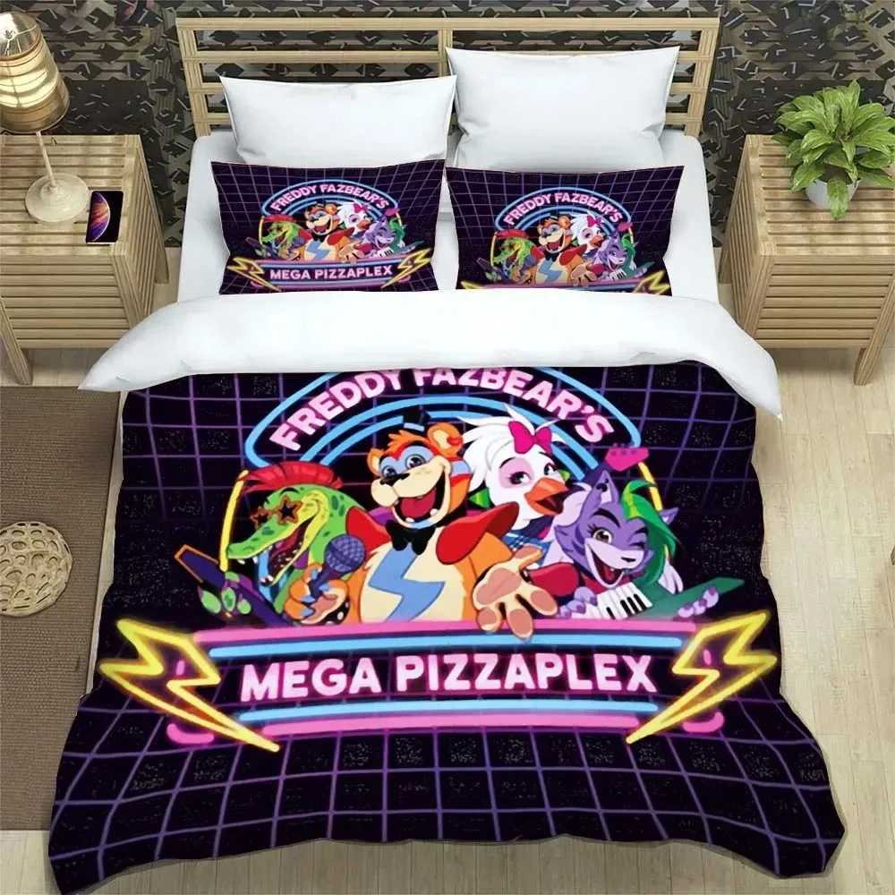 

F-Five-Nights At Freddy´s FNAF Bedding Sheet Set King Twin Double Child Bedding Mircofiber or Polyester Duvet Cover