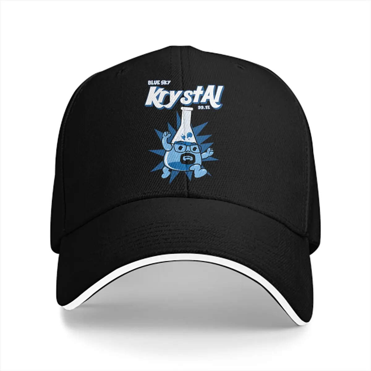 Krystal Baseball Caps Peaked Cap Breaking Bad  TV Series Sun Shade Hats for Men Women