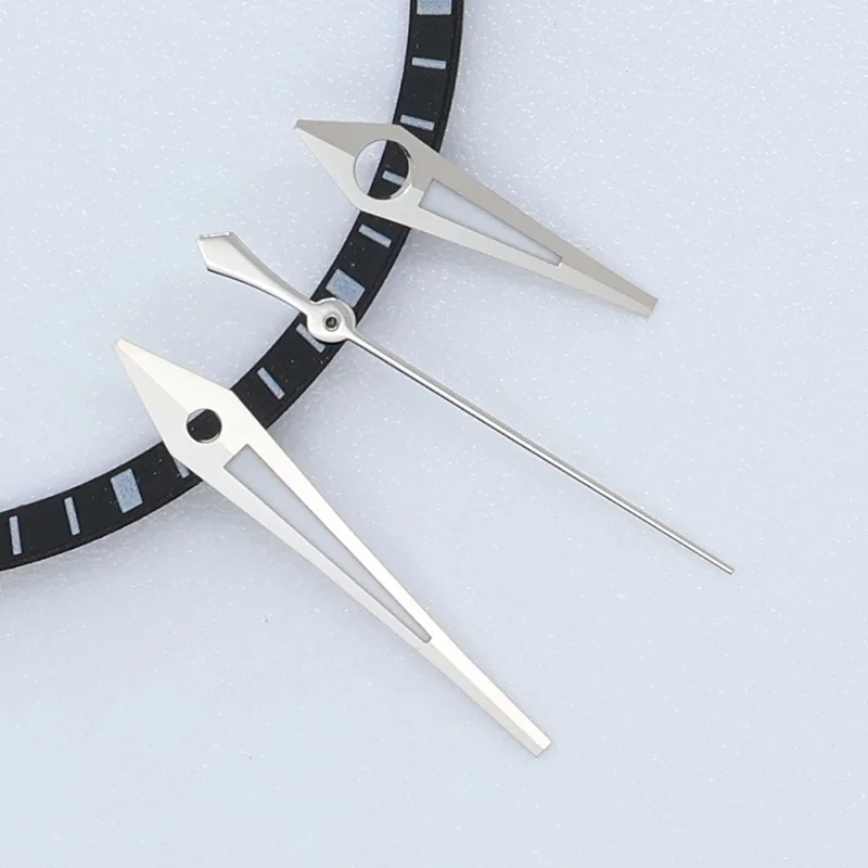 Серебряный King Seiko SPB Aiguille NH35 стрелки иглы C3 люмен указатель для часов Seiko Mod запасные части