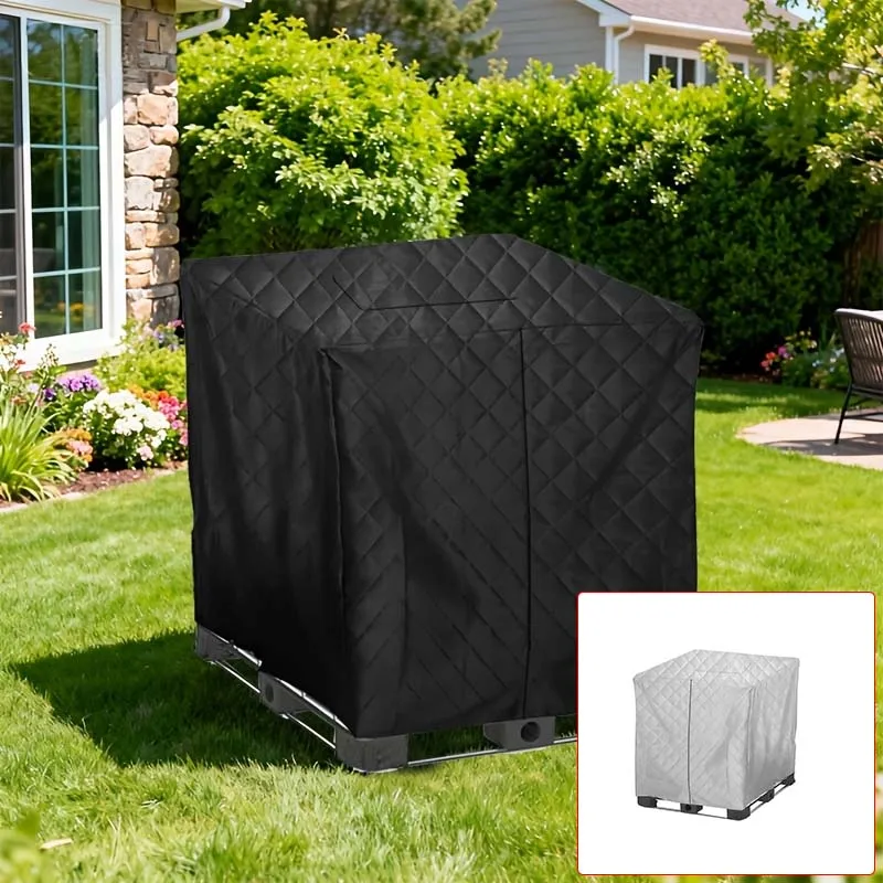 120x100x116cm Winter Thickened Insulation IBC Tank Cover for Water Tank