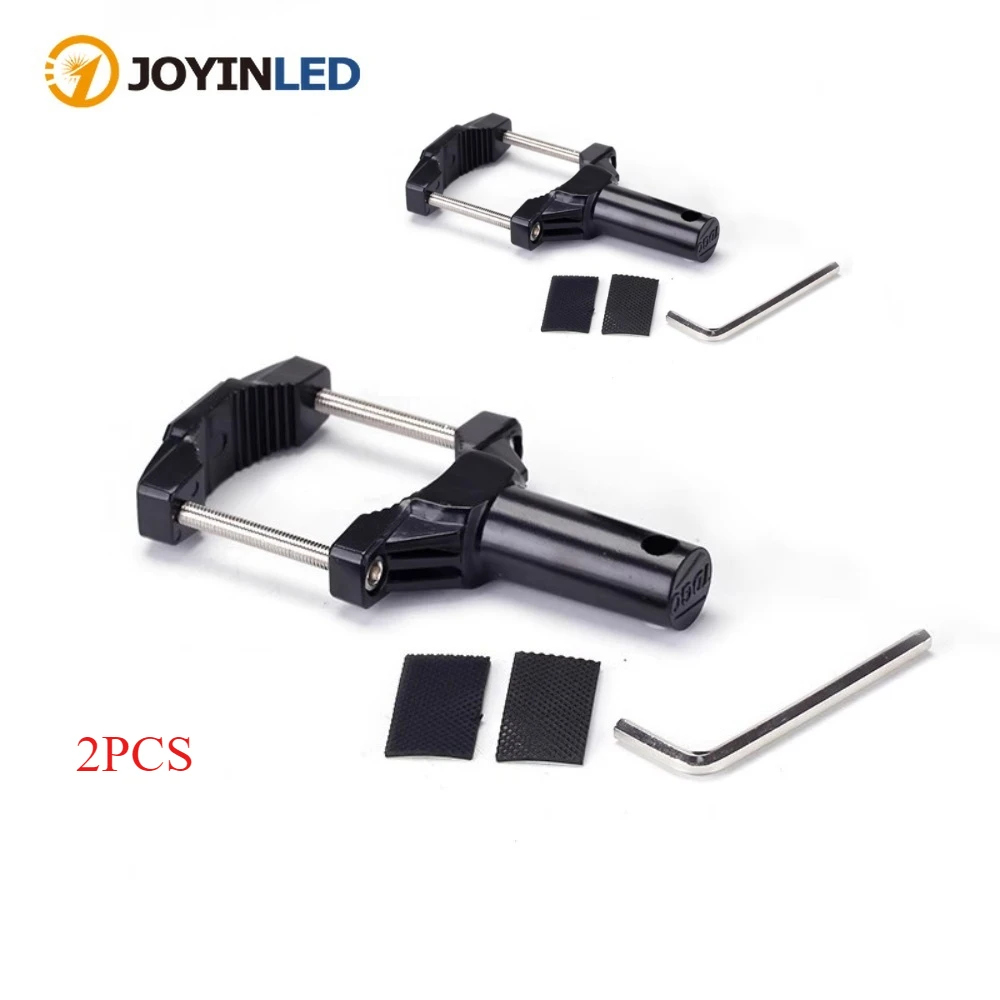 

Кронштейн для фары мотоцикла/электроскутера JOYINLED, 2 шт., модифицированный зажим для переднего амортизатора, расширительный зажим для трубки