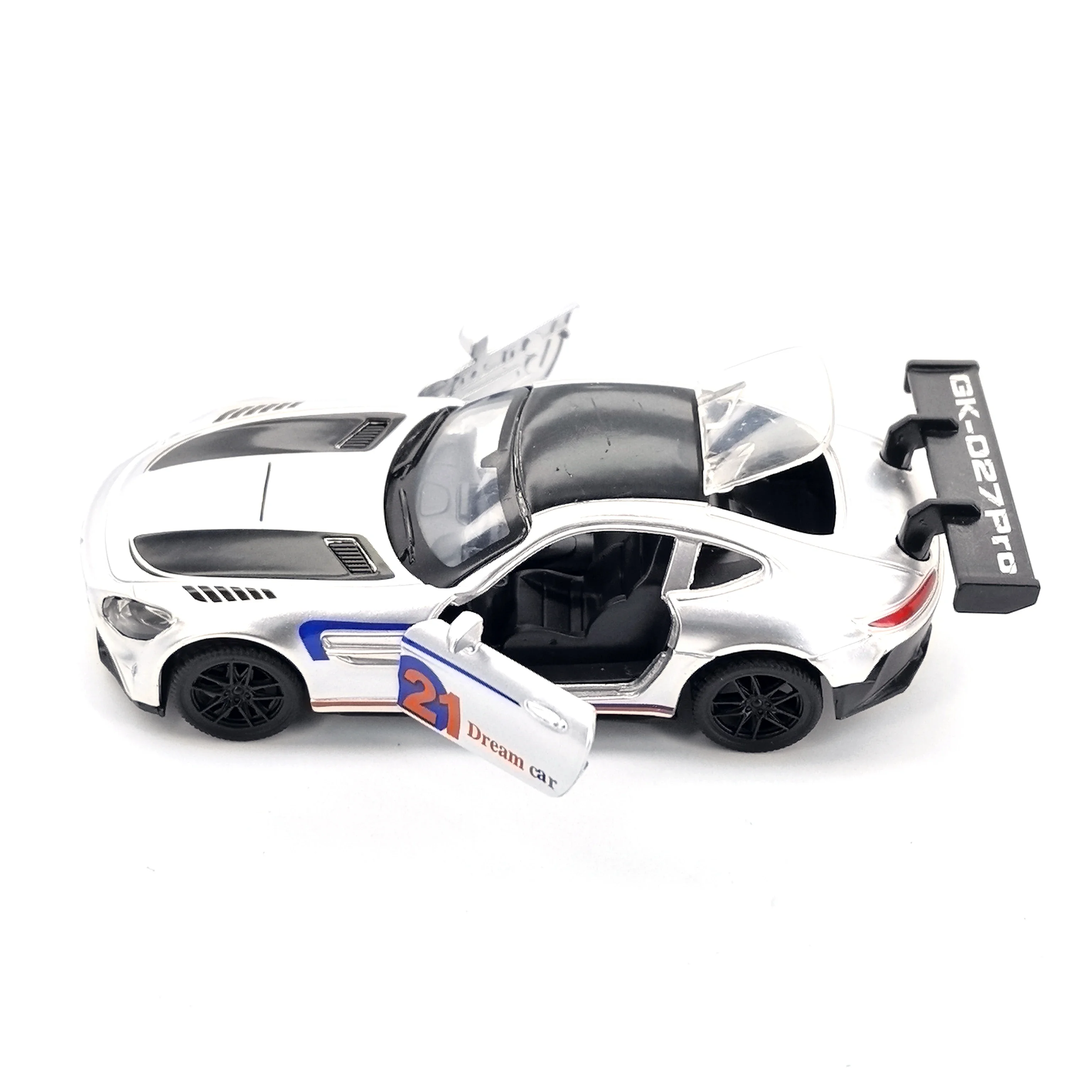 Jongens Legering Speelgoedautomodel Kinderen Pull-back Realistische Sportwagen Racewagen Speelgoed voor kinderen Speelvoertuigmodel