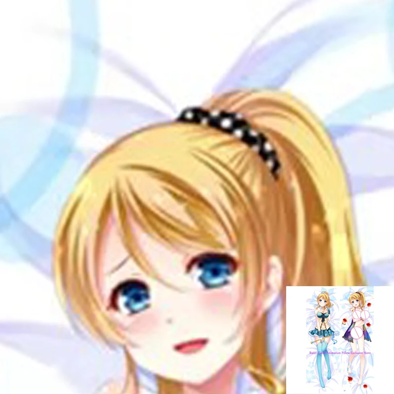 

Dakimakura Anime Pillow Cover Ayase Eli Double Sided Print 2Way Bedding Gifts