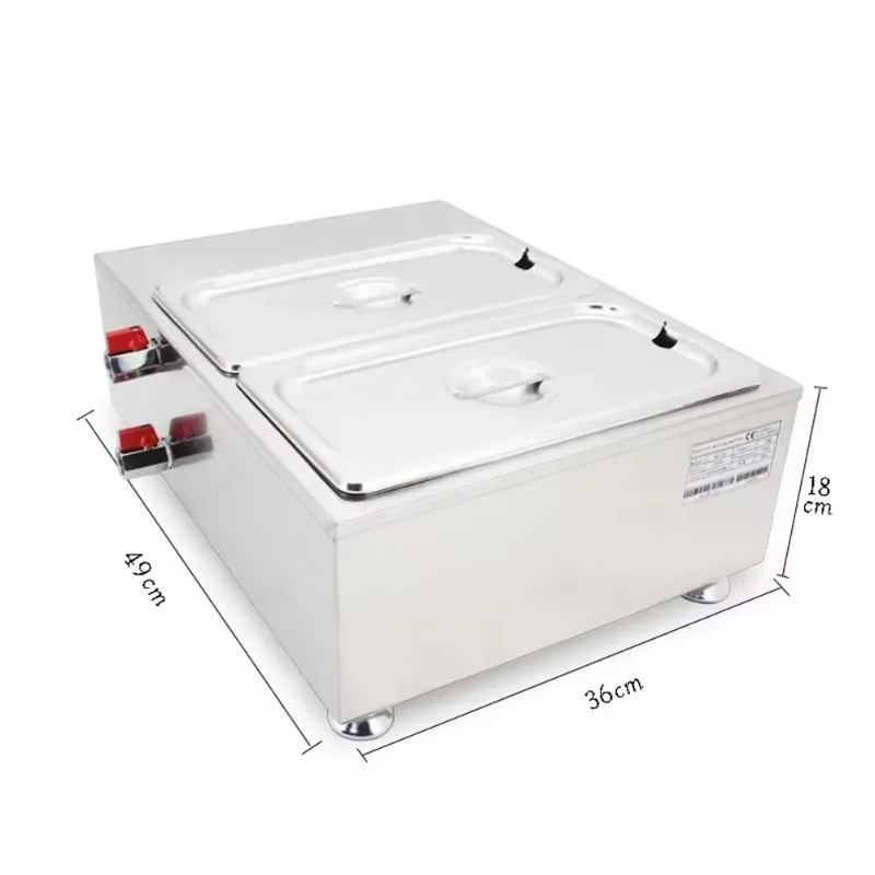 التجارية الكهربائية خزان مزدوج التدفئة وعاء صهر الشوكولاتة آلة عقد الشوكولاتة الساخنة آلة تقسية الشوكولاته #4