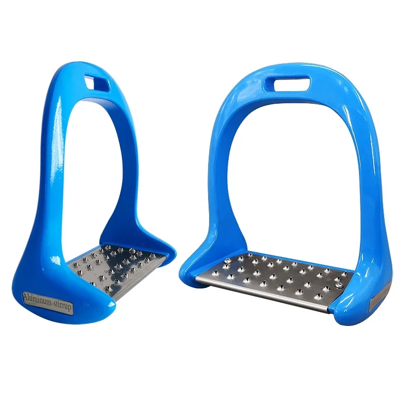 Colorful Aluminum Alloy Stirrup, Equipped With Stainless Steel Anti-Slip Mat Pedal, Load Capacity Exceeds 400 Kilograms