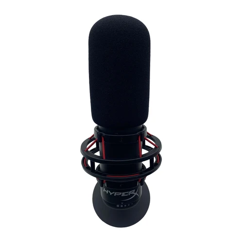 Imagen 2 del producto Parabrisas de piel Artificial de gato muerto, Mantis azul, para Hyper X Mic, filtro Pop, cubierta de espuma de esponja para Quadcast S