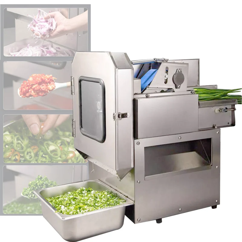 

Cabbage Electric Onion Shredder Machine High-efficiency Leafy Vegetable Chopper Fruit Vegetable Slicer Shredder