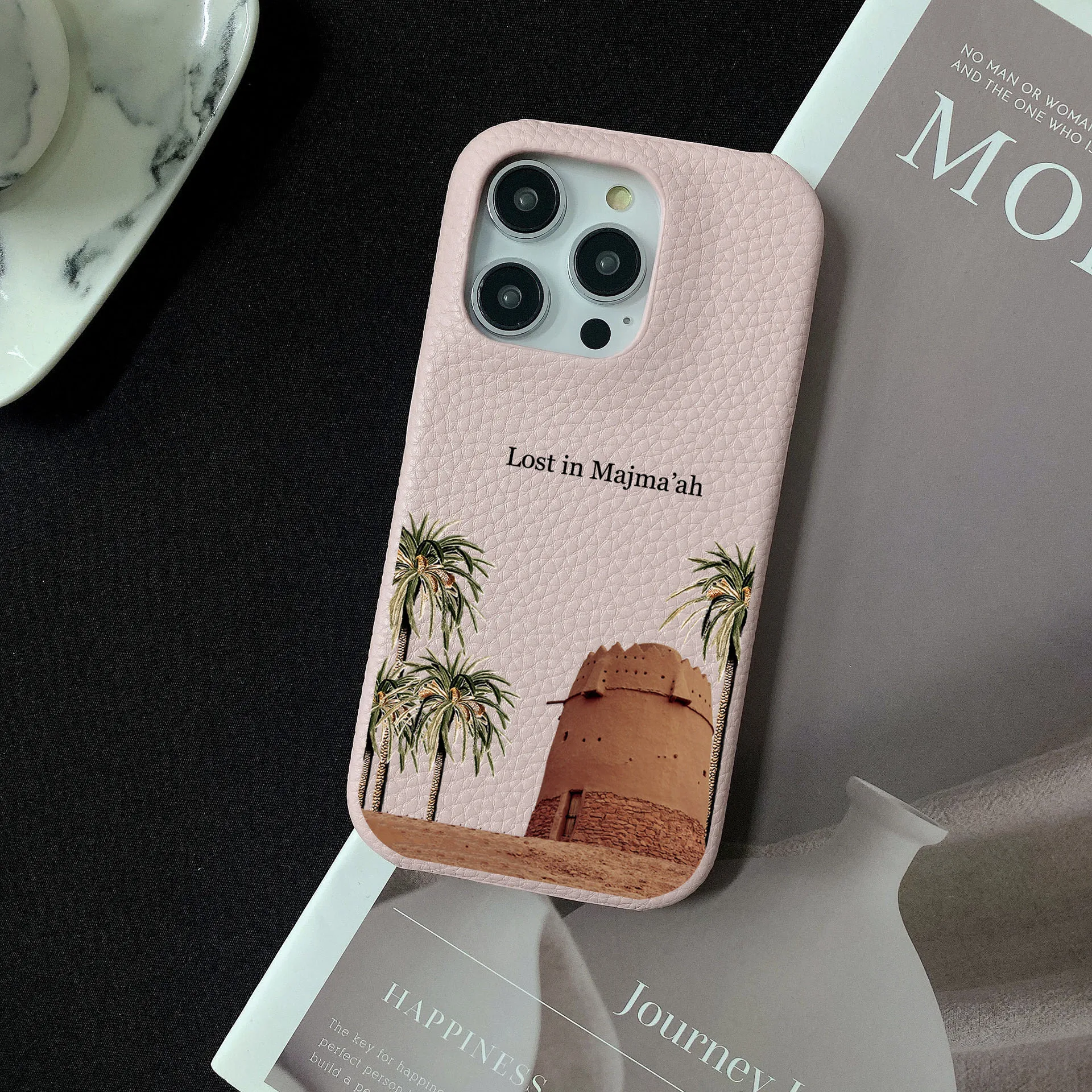 Personalised Customized Name Leather Case For iPhone 16 15 14 13 12 11 Pro Max Initials Letters kafr saya Cover 13 14 15 Pro Max