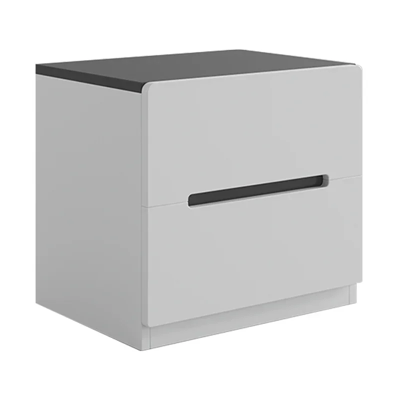 

Modern minimalist small bedside light luxury and high-end feel, bedside storage simple storage cabinet
