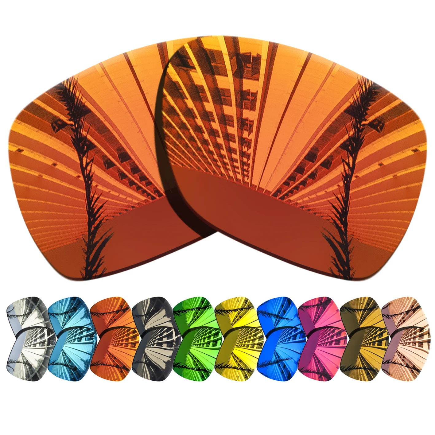 

Поляризационные сменные линзы с защитой от царапин для солнцезащитных очков SPY Optic Cyrus — множество вариантов