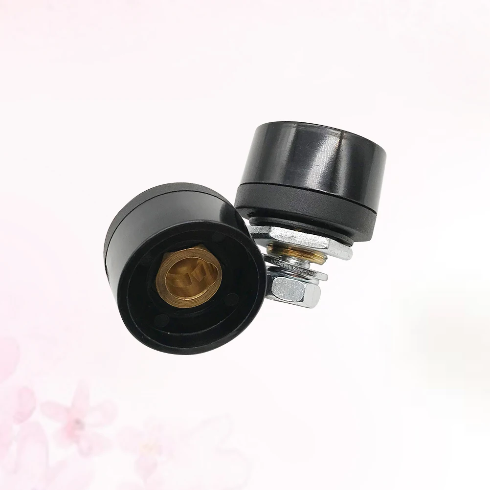 

2pc Welding Soldering Plug Female Connector Quick Fit Impact Resistant High Temp Oil Resistant Electrical Terminal For Machine