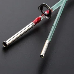 1pcs Fishing Rod Connecting TubeDurable Connecting Tube Connecting Tube Fishing Pole DIY Metal Connection Port Reinforce