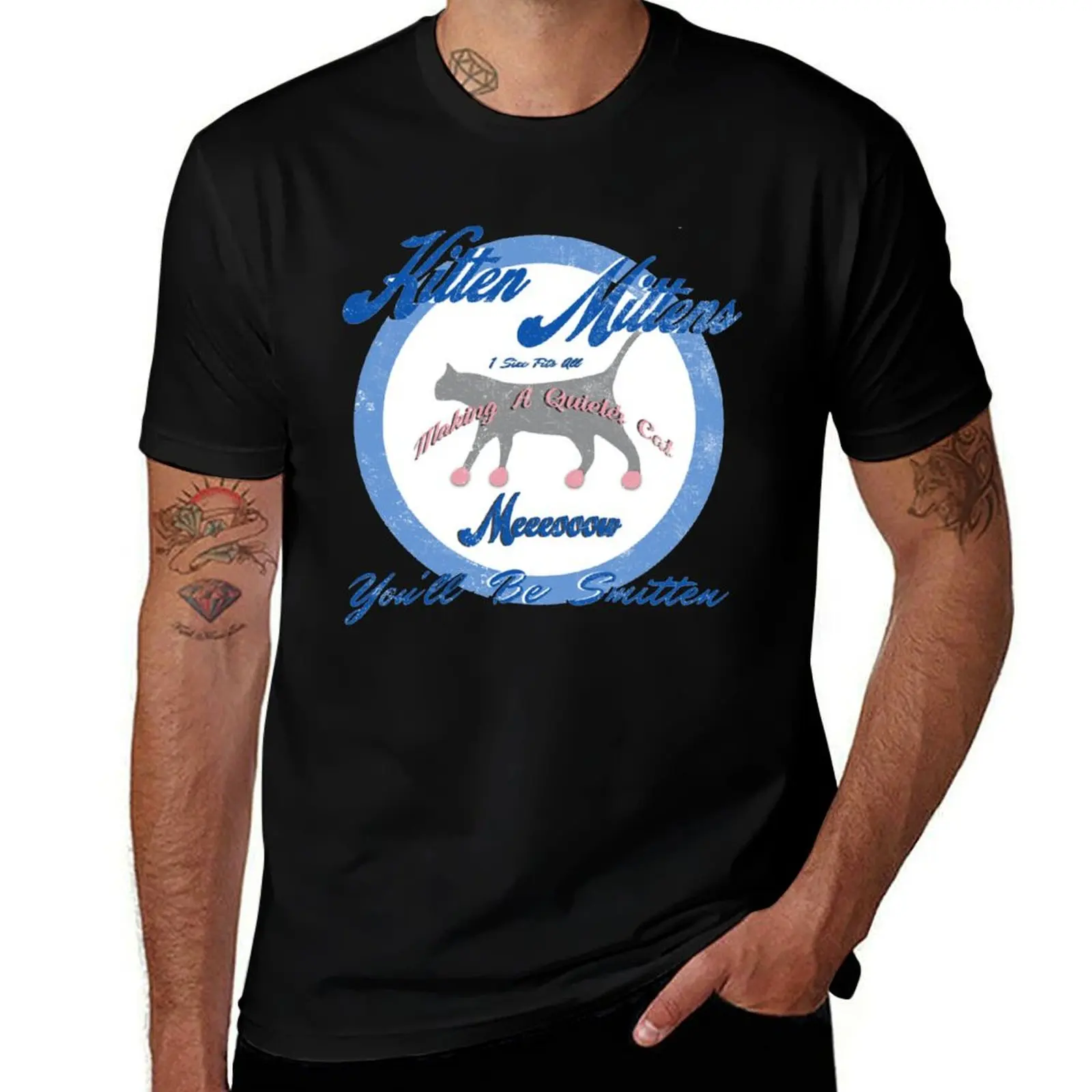 Kitten Mittens T-Shirt mens graphic t shirts T-Shirt