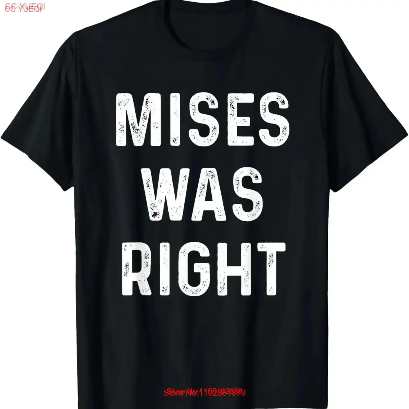 Mises Was Right Libertarian Ludwig Von Caucus Liberty T Shirt vintage Washed graphic Breathable Slightly Stretched Comfortable