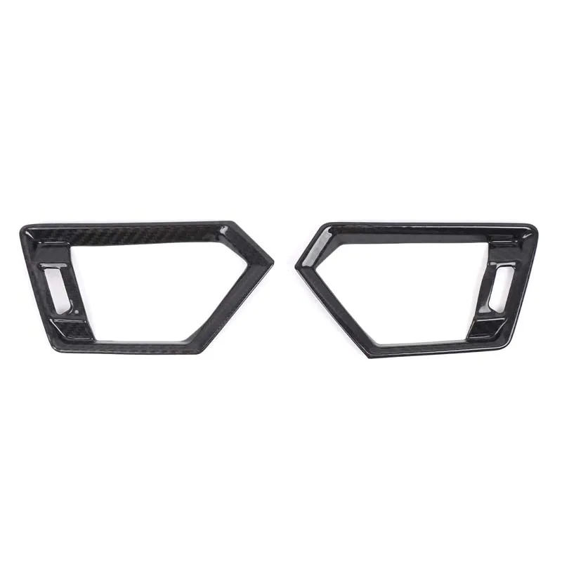 لسيارات BMW 3 Series G20 G21 G28 20-22 ألياف الكربون الحقيقية سيارة الجانب تكييف الهواء تنفيس المخرج غطاء الكسوة اكسسوارات السيارات #3