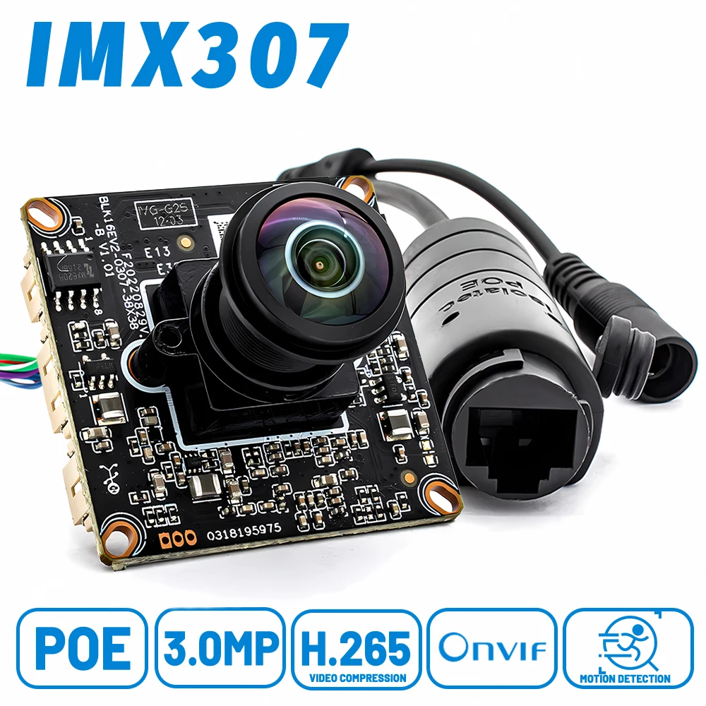 RTSP IP Camera Module 3MP25FPS 1/2.8