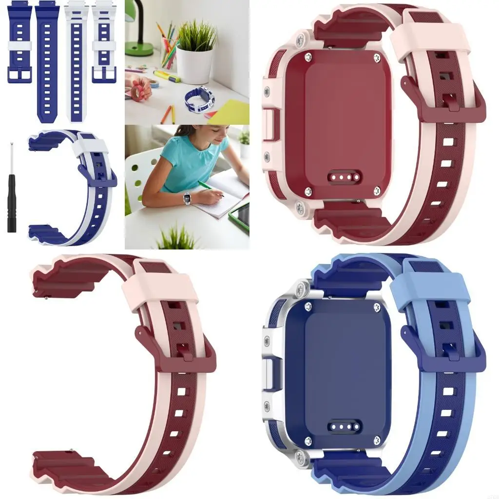 부드러운 실리콘 손목 스트랩 교체 퀵 릴리스 브레이슬릿 시계 실리콘 밴드