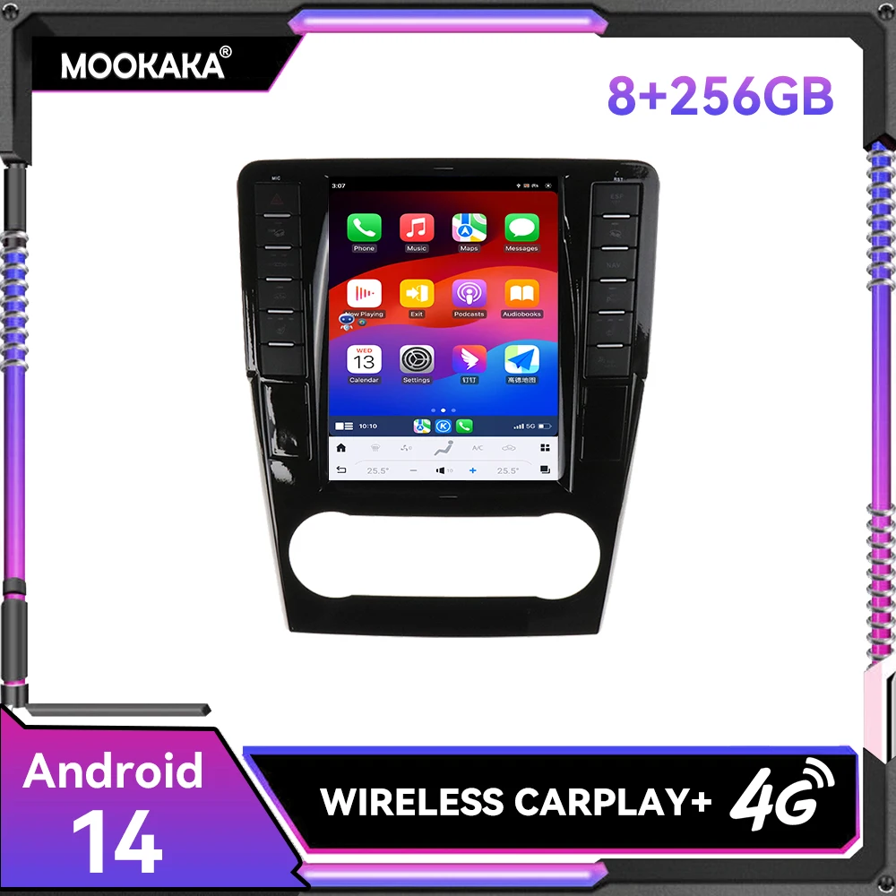 

10.4" Screen Android 14.0 8+256GB Car Radio For Mercedes Benz W164 ML GL 2005 - 2012 Car GPS Navi CarPlay Head Unit DSP Stereo