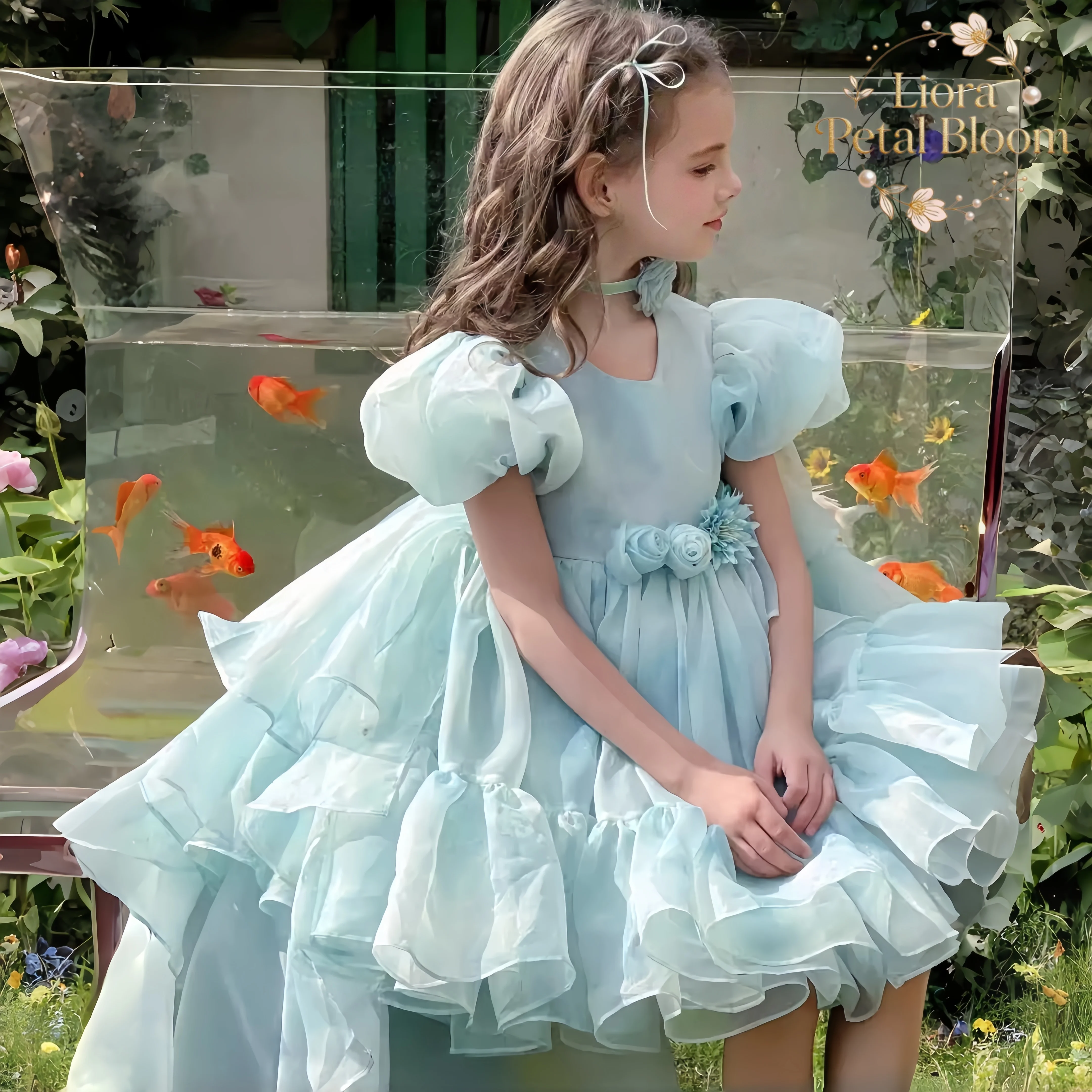 Gaun Tulle Biru Gaun Pesta Ana - Formal Women'S Wear ulasan dan harga
