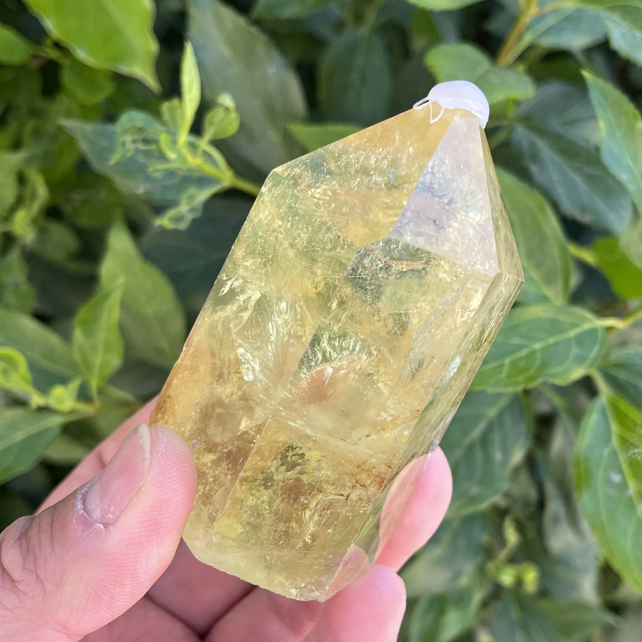 Natural Crystal Citrine Healing Obelisk Yellow Quartz Rod Beautiful Home Decor Feng Shui Ornament Healing Energy Stone Pyramid