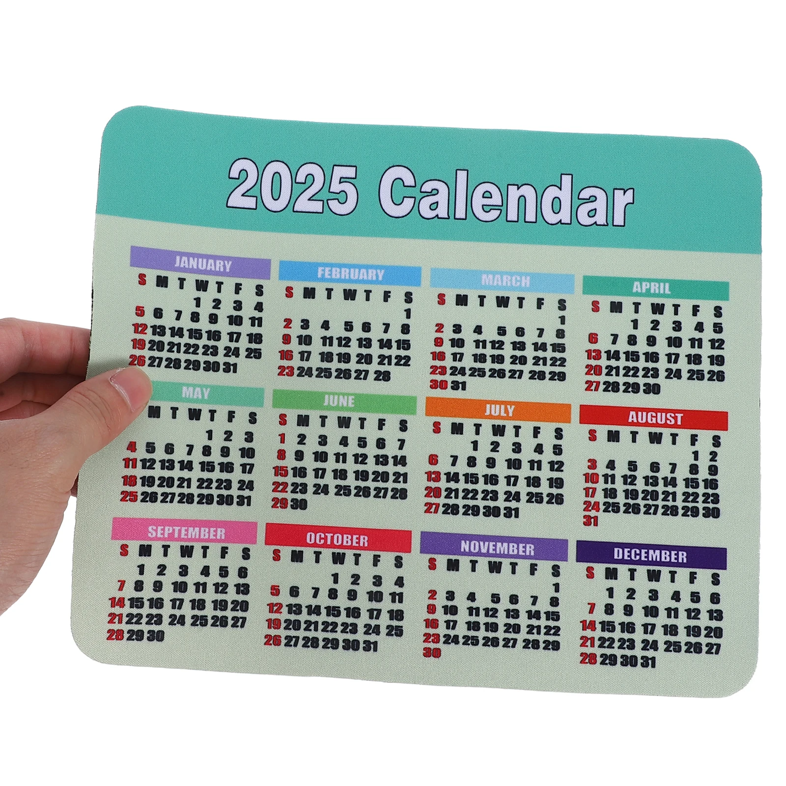 

2025 Calendar Mouse Pad for Computer Office Home Large Thick Multifunctional Desk Mat Gaming Pad Cool