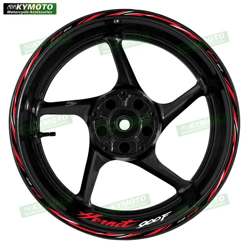 

For Honda HORNET 900F reflective motorcycle front and rear 17 inch wheel stickers, wheel stripes, fairing accessories decals