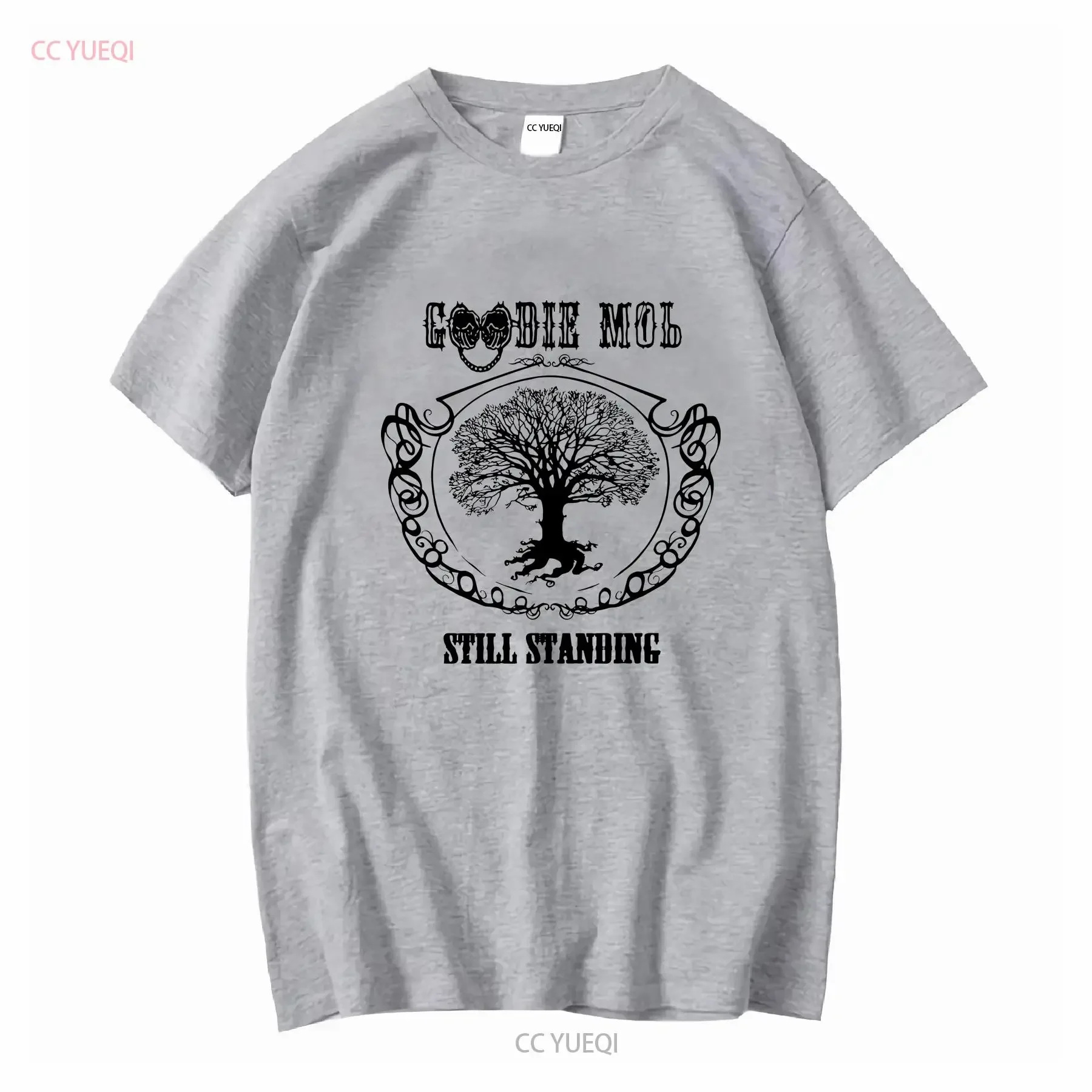 جميل الجلد جودي موب يطير بعيدا CeeLo Green T Mo لا تزال يقف الهيب هوب قميص طويل أو قصير الأكمام خمر غسلها الرسم #3