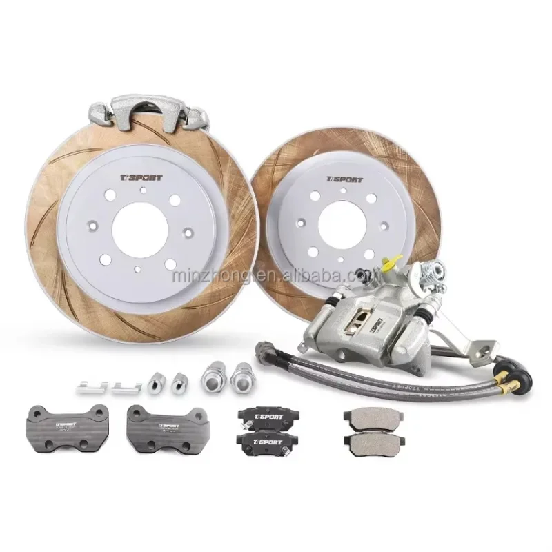 High qualityFactory Direct Rear Wheel Drum GK5 Brake Caliper Kit Casting Single Piston 260mm/280mm for   Jazz FIT Hatchback